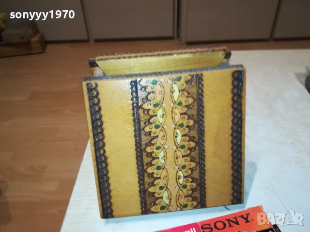 ЦИГАРЕТНИК ОТ СОЦА-ДЪРВЕНА КУТИЯ 2410251746, снимка 10 - Антикварни и старинни предмети - 52169935