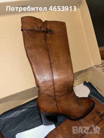 Дамски ботуши естествена кожа , снимка 3 - Дамски ботуши - 52447474