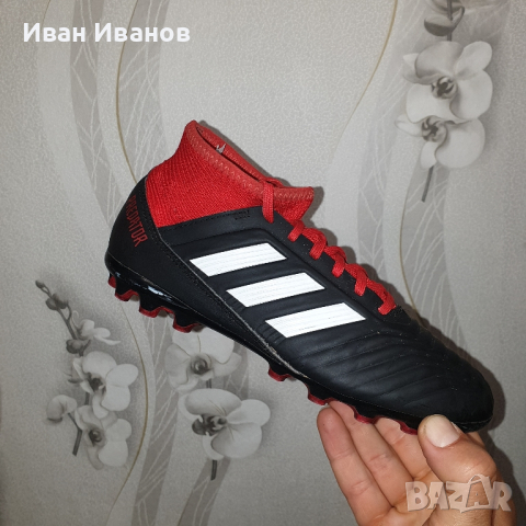 бутонки adidas Performance PREDATOR 18.3 AG J номер 35 ,5 -36, снимка 5 - Футбол - 45063787