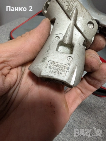 Ретро Шосейна Дясна Команда Shimano Ultegra 6500 , 9 скорости - НЕРАБОТЕЩА, снимка 4 - Части за велосипеди - 52547250