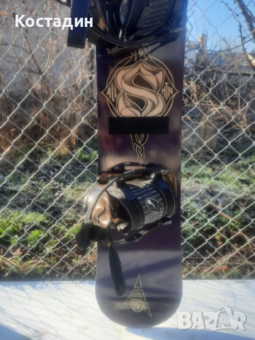 Сноуборд SIMS 145см.   с автомати, снимка 2 - Зимни спортове - 52471597