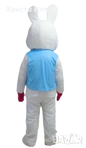Голям костюм Заек Зайче Парти плюшен костюм за рожден ден празненство 2м Талисман, снимка 10 - Други - 53351026
