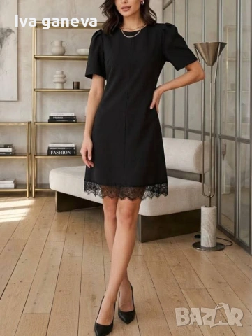 Рокля с дантела 