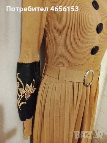 НОВА ДАМСКА ДЪЛГА ЕЛЕГАНТНА РОКЛЯ  - СОЛЕЙ, снимка 2 - Рокли - 53482742