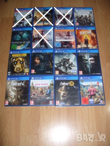 Игри за PlayStation 4, PS4 Част 3 - 25лв за брой