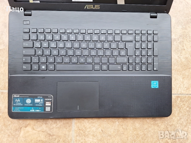 ASUS  X751S 17”  Pentium N3700, снимка 5 - Лаптопи за дома - 52889441