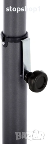 Hespéride - Кръгъл конзолен чадър Janeiro в шистово сиво - 3 м - Шистово сиво, снимка 4 - Градински мебели, декорация  - 53859629