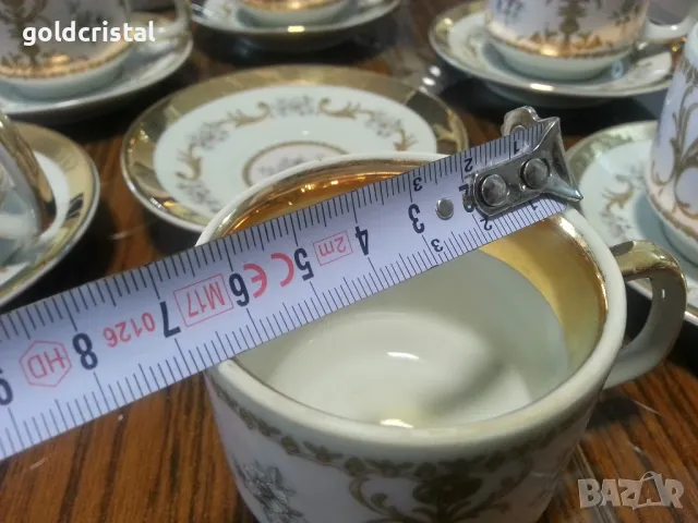 Стар български порцелан чаши за кафе , снимка 8 - Антикварни и старинни предмети - 50107824