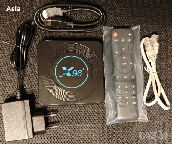 Продавам Android TV Box x96 x4 4GB RAM/64GB eMMC/8K с IP ТЕЛЕВИЗИЯ