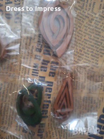 Комплект обеци стил Бохемия НОВИ, снимка 5 - Обеци - 50057037