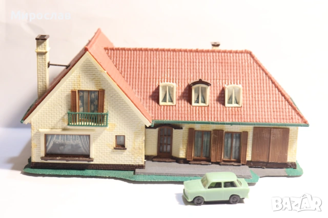 ALLER? KIBRI?VOLLMER H0 1/87 СГРАДА КЪЩА ВАГОН ВЛАК ЖП