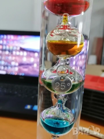 Галилеев термометър, снимка 17 - Други стоки за дома - 46417294