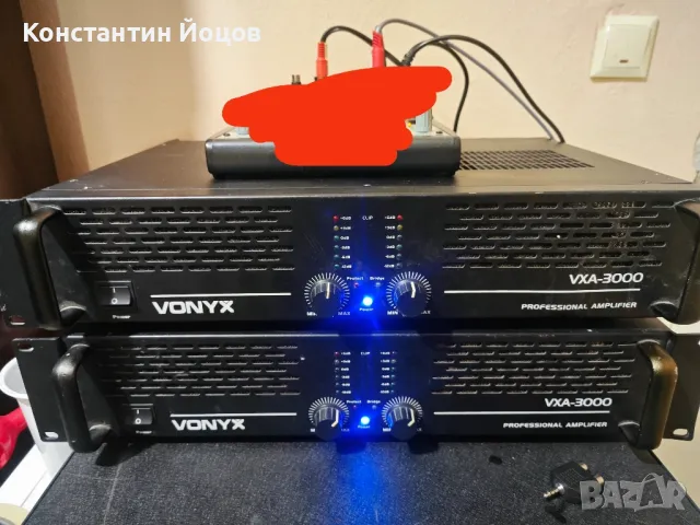 Стерео усилвател 1бр. VONYX VXA-3000, снимка 1 - Аудиосистеми - 47378921