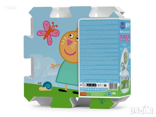 НОВИ! Пъзел постелка за игра Trefl – Peppa, Paw Patrol или Ариел, снимка 4 - Образователни игри - 50983513