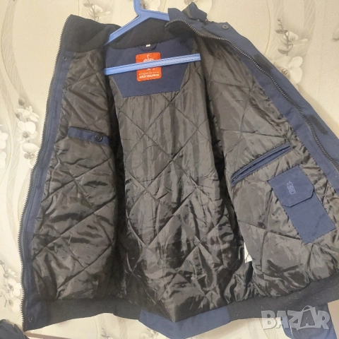 ENGELBERT STRAUSS Pilot размер ХХЛ работно дебело водоустойчиво яке Security, снимка 5 - Якета - 52472901