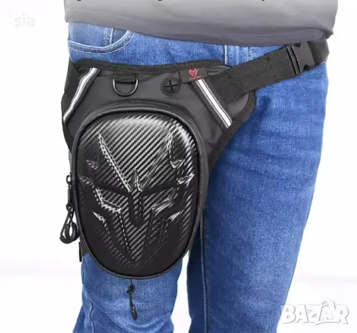 Мото Чанта, Раница за бедро, Чанта за мотор, водоустойчива, 20см, снимка 2 - Аксесоари и консумативи - 49280659