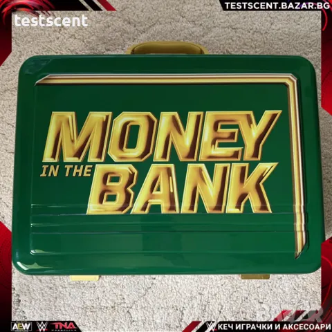 WWE Money In The Bank Briefcase куфар Brand New With Keys & Tags, снимка 1 - Фен артикули - 48671977