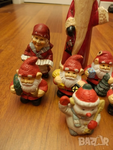 Норвежки коледни керамични фигури , снимка 7 - Декорация за дома - 52495866