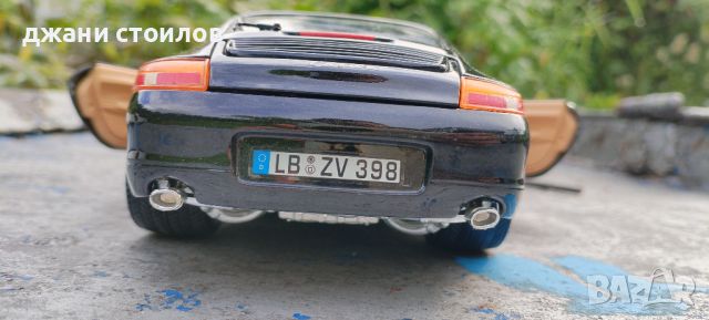 Продавам Porsche Carrera 911 1/18 Burago , снимка 7 - Колекции - 45579224