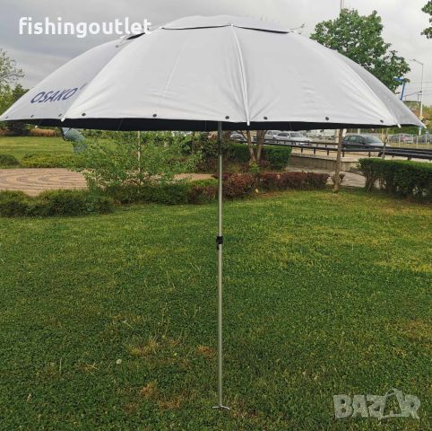 Водоустойчив чадър с тента и UV покритие 2.40мт OSAKO 2024г, снимка 7 - Такъми - 45337863