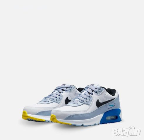 НАМАЛЕНИЕ !!! Маратонки Nike Air Max 90 LTR White/Grey DV3607-101, снимка 3 - Детски маратонки - 46164411