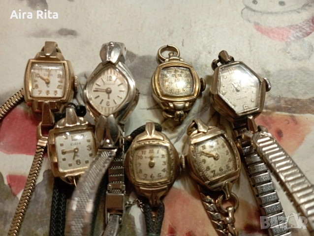 Стари швейцарски,дамски часовници., снимка 2 - Антикварни и старинни предмети - 53829645