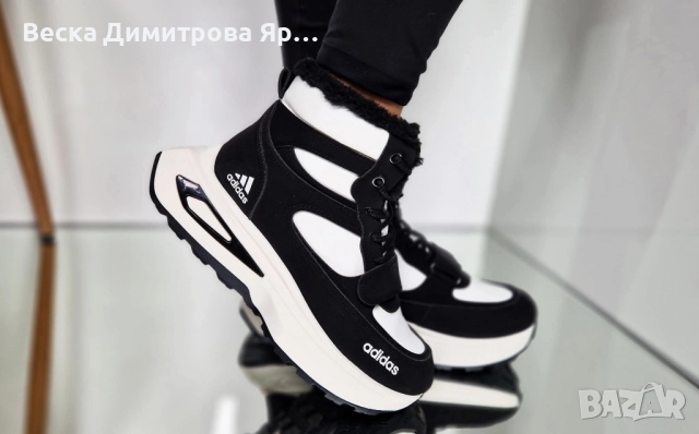 Дамски обувки с топла дебела вата , снимка 8 - Дамски боти - 52115256