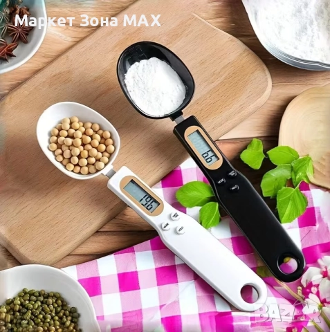 Прецизна дигитална лъжица – измерва от 0.1g до 500g, снимка 5 - Други - 52930843