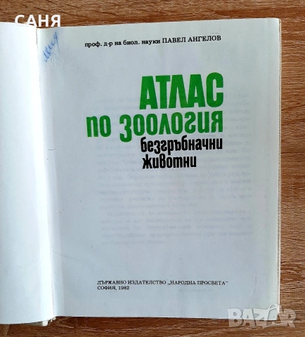 Зоология на безгръбачните животни-1-ва част, снимка 11 - Специализирана литература - 53149598