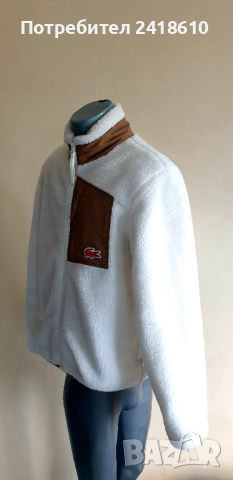 Lacoste Pile Fleece Sherpa Unisex Size L  НОВО! ОРИГИНАЛ! Унисекс Яке Горнище!, снимка 18 - Якета - 52920652