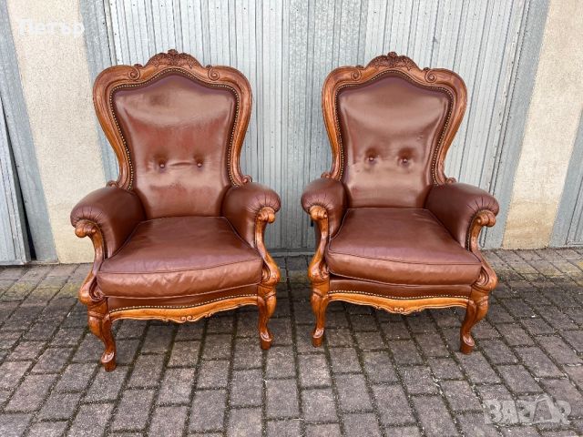 Барокови кресла / фотьойли , снимка 4 - Дивани и мека мебел - 46473438