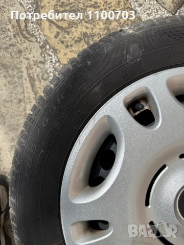 185 65 15 джанти с гуми, снимка 4 - Гуми и джанти - 53812242
