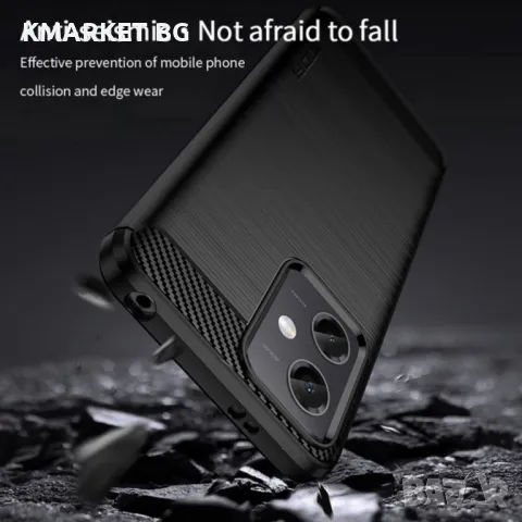 Xiaomi Redmi Note 12 5G / Poco X5 5G MOFI Carbon Fiber Калъф и Протектор, снимка 8 - Калъфи, кейсове - 48095169