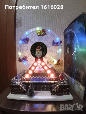 Коледно Виенско колело с 8 мелодии и LED светлини., снимка 7 - Декорация за дома - 42477804