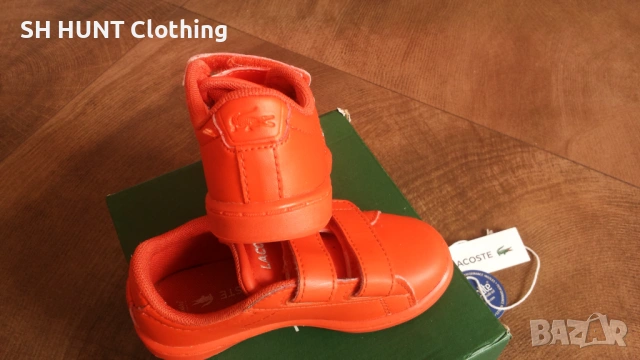 LACOSTE Carnaby Evo5 размер EUR 23 детски обувки 52-13-S, снимка 8 - Детски маратонки - 53047316