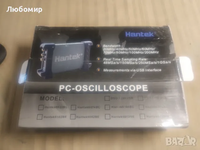 Hantek 6022BE PC-базиран ръчен цифров осцилоскоп 2 канала 20MHz USB осцилоскопи

, снимка 10 - Ремонти и сервиз на настолни компютри - 49231552