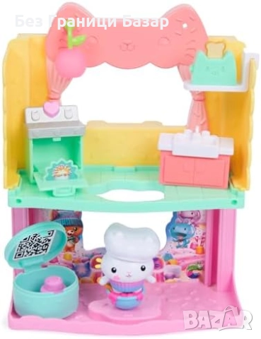 Нова Gabby's Dollhouse Кухня Кейки + Фигурка и Аксесоари за Деца играчка