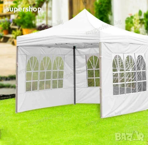 Страници с прозорци 9м. за шатра, завеса за шатра хармоника , снимка 7 - Градински мебели, декорация  - 53929425