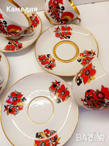 Руски порцелан , снимка 4 - Чаши - 50906758