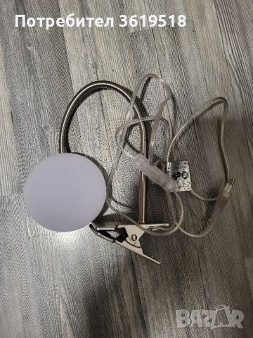 LED лампа с щипка Livarno, снимка 3 - Лед осветление - 45675633