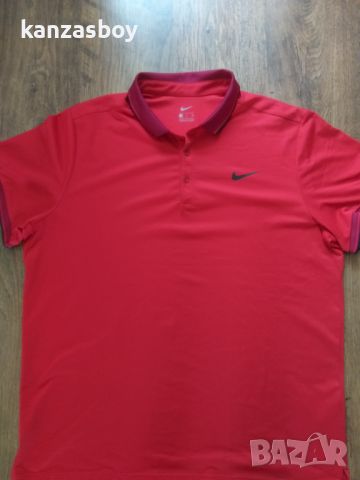 Nike Court Polo Tennis Shirt - страхотна мъжка тениска ХЛ КАТО НОВА, снимка 6 - Тениски - 46276704