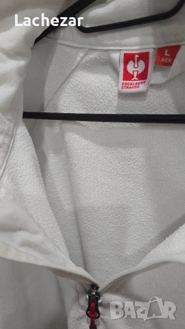 Мъжки поларен суитчер Engelbert Strausse размер L, снимка 6 - Якета - 52944558