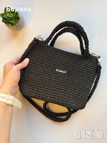 Плетена чанта , снимка 5 - Чанти - 52841764