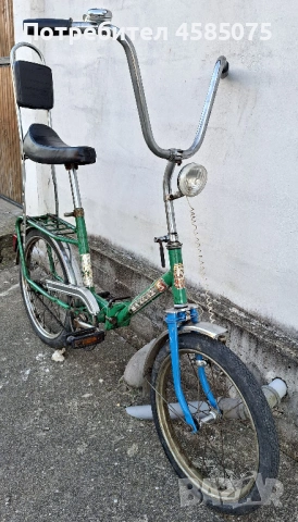 Велосипед сгъваем Балкан / Балканче с облегалката , снимка 3 - Велосипеди - 53747957