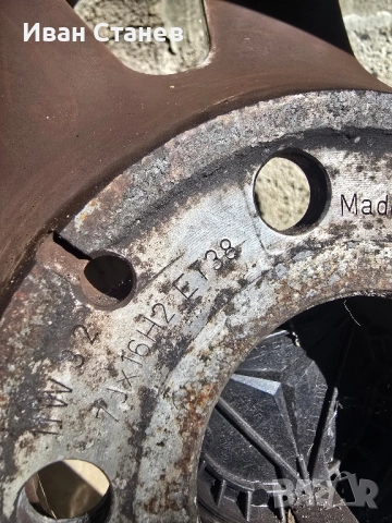 16" джанти Mercedes E-class W212, снимка 7 - Гуми и джанти - 52260496