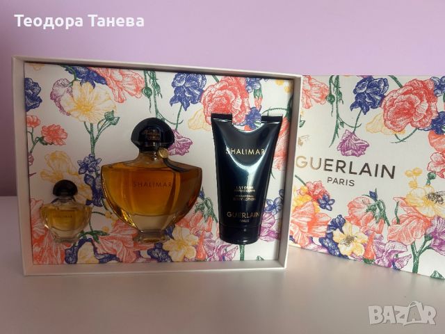 Парфюм Guerlain Shalimar Подаръчен комплект за жени, снимка 3 - Дамски парфюми - 46458845