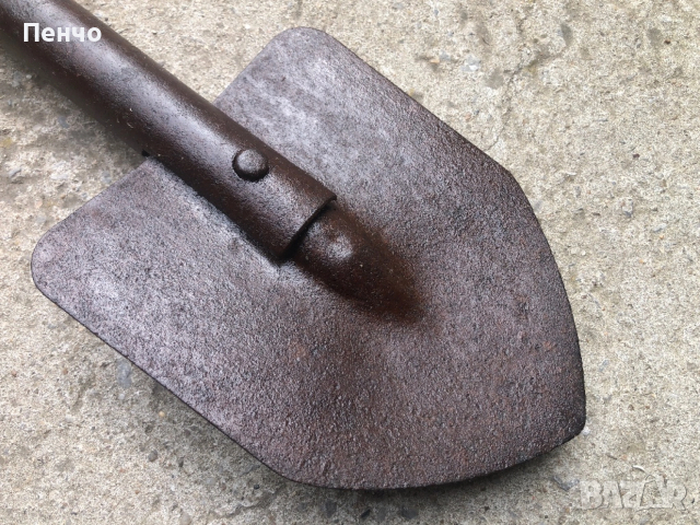 стара военна лопатка, снимка 9 - Антикварни и старинни предмети - 46776131