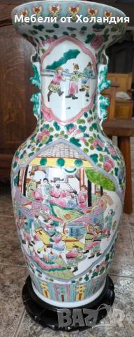 2 бр. големи старинни китайски вази, снимка 5 - Антикварни и старинни предмети - 50999691