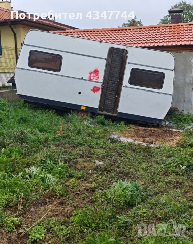 Каравана за стационарно ползване. , снимка 2 - Каравани и кемпери - 52947103