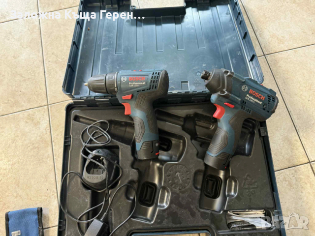 Винтоверт и Гайковерт Bosch GDR12/GSR120, снимка 2 - Други инструменти - 53097453